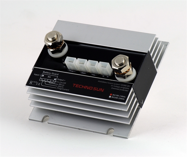 Disconnector for adjustable battery voltage 100A /12-24V - ELECSUN
