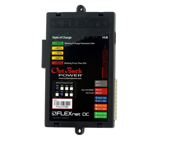 Battery monitor (Flexnet) up to 3 shunts - OUTBACK