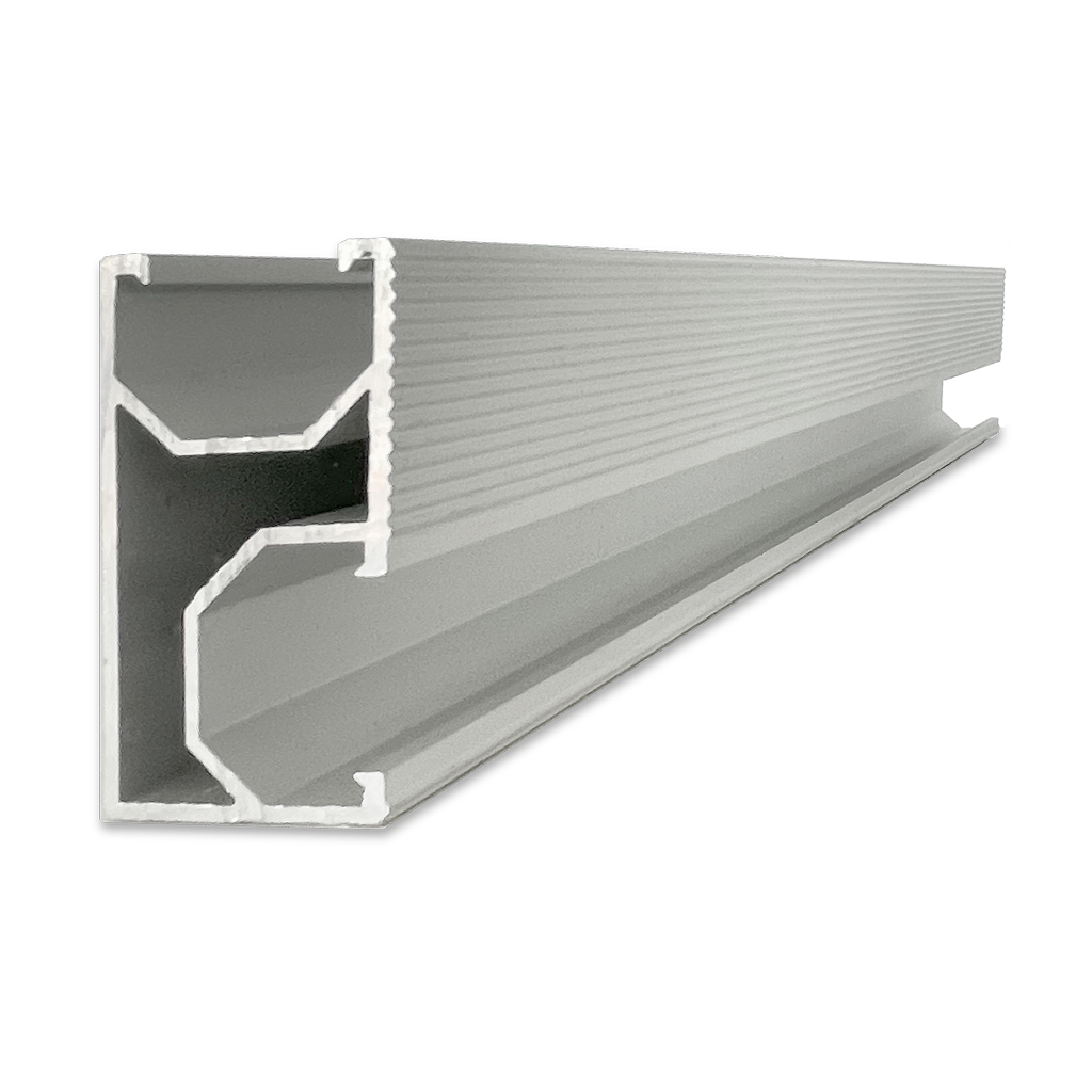 Anodised aluminium panel support rail for PV 1.05m - TECHNO SUN