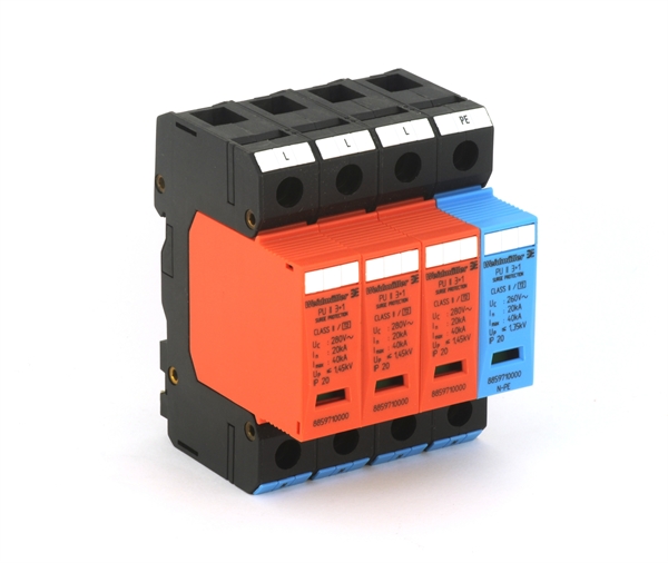 PRD Three-phase overvoltage protection type2 280v/40kA - WEIDMULLER