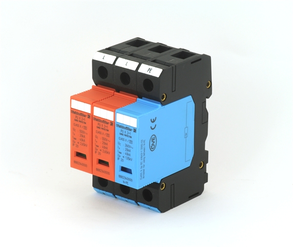 PRD Continuous overvoltage protection VPU PV II 3 R 1000VDC - WEIDMULLER