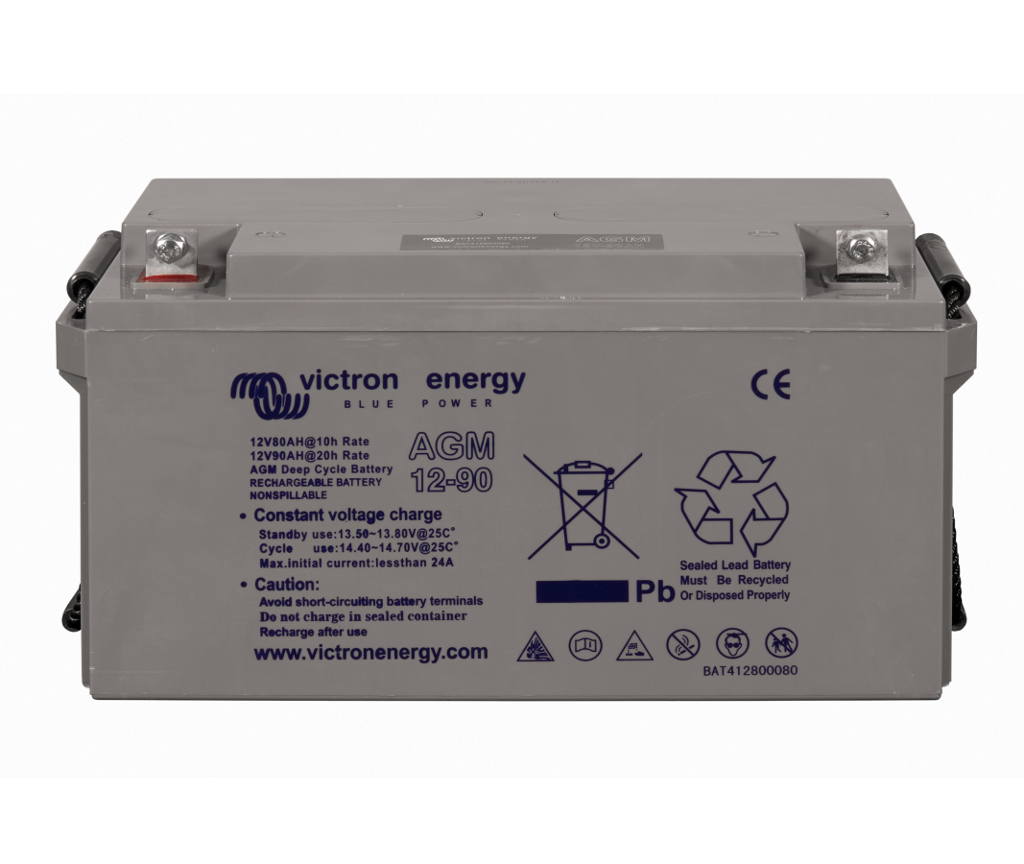 12V/90Ah AGM Deep Cycle Batt. - VICTRON ENERGY