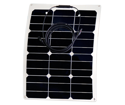 Sunflex Solar Panel | FLX35SP-M | semi-flexible 35W-18V (560x425x3) | High Eff. 19.6% cell Sunpower | RED SOLAR