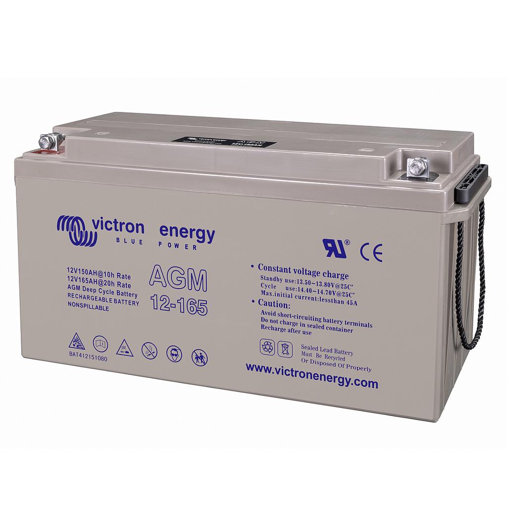 12V/165Ah AGM Deep Cycle Batt. (M8) - VICTRON ENERGY