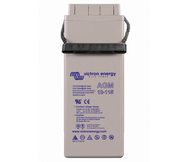 12V/115Ah AGM Telecomm Batt. (M8) - VICTRON ENERGY