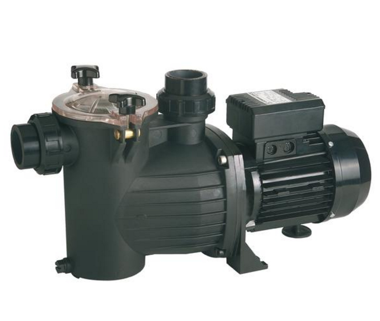 Bomba autoaspirante para piscina | 0.75CV | 0.55kW | monofásica 230V | 3.8A | 12,5m3/h, para piscinas  50/75m3/día