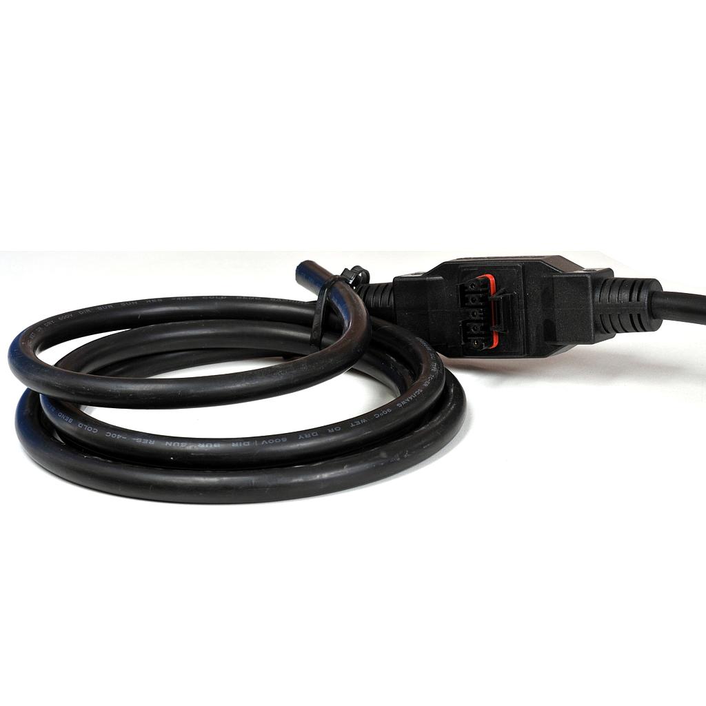 YC1000  cable con conector salida AC  2 mts para microinversor 900W - APSystems