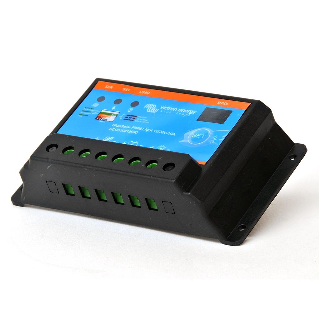 BlueSolar PWM-Light Charge Controller 12/24V-10A - VICTRON ENERGY 