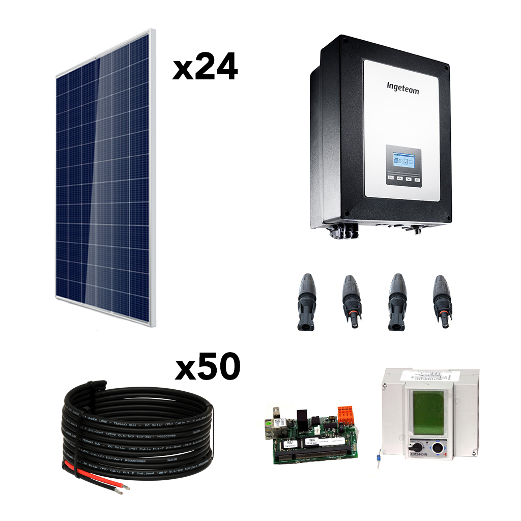 Kit autoconsumo SolarPack SCP14 6kW Monofásico - Ingeteam