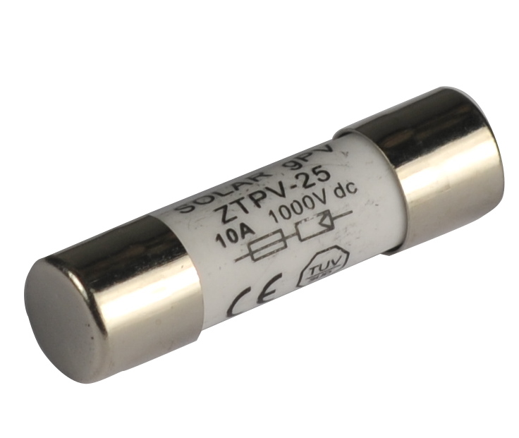 Ceramic fuse 10A 38mm 1000V | ELECSUN