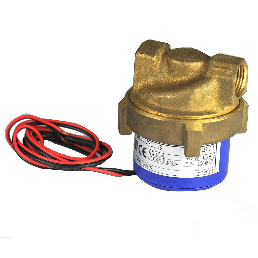 Hot water recirculation pump,19,2W brushless, magnetic transmission D4 - 34/700B - LAING