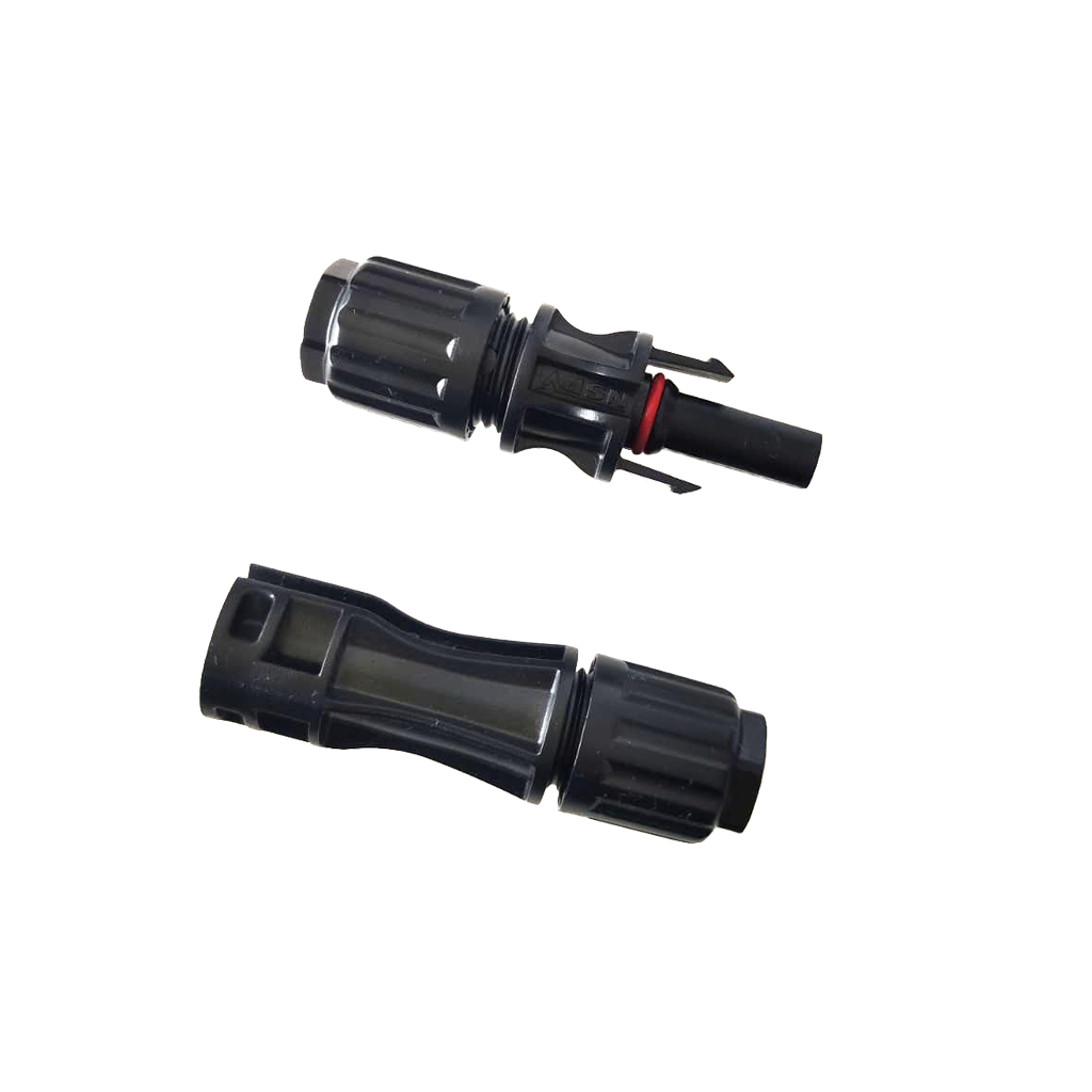 Pair H+M PV connectors 6-10mm | 1000V | compatible MC4 LC1010 - ELECSUN