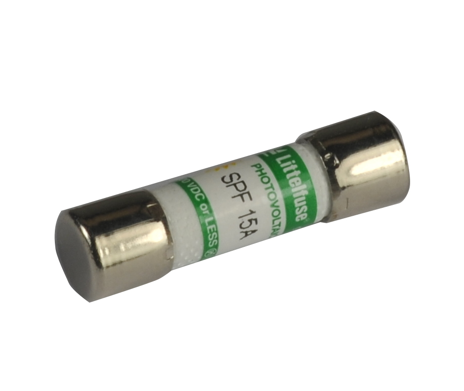 Ceramic fuse 15A 38mm 1000V - ELECSUN