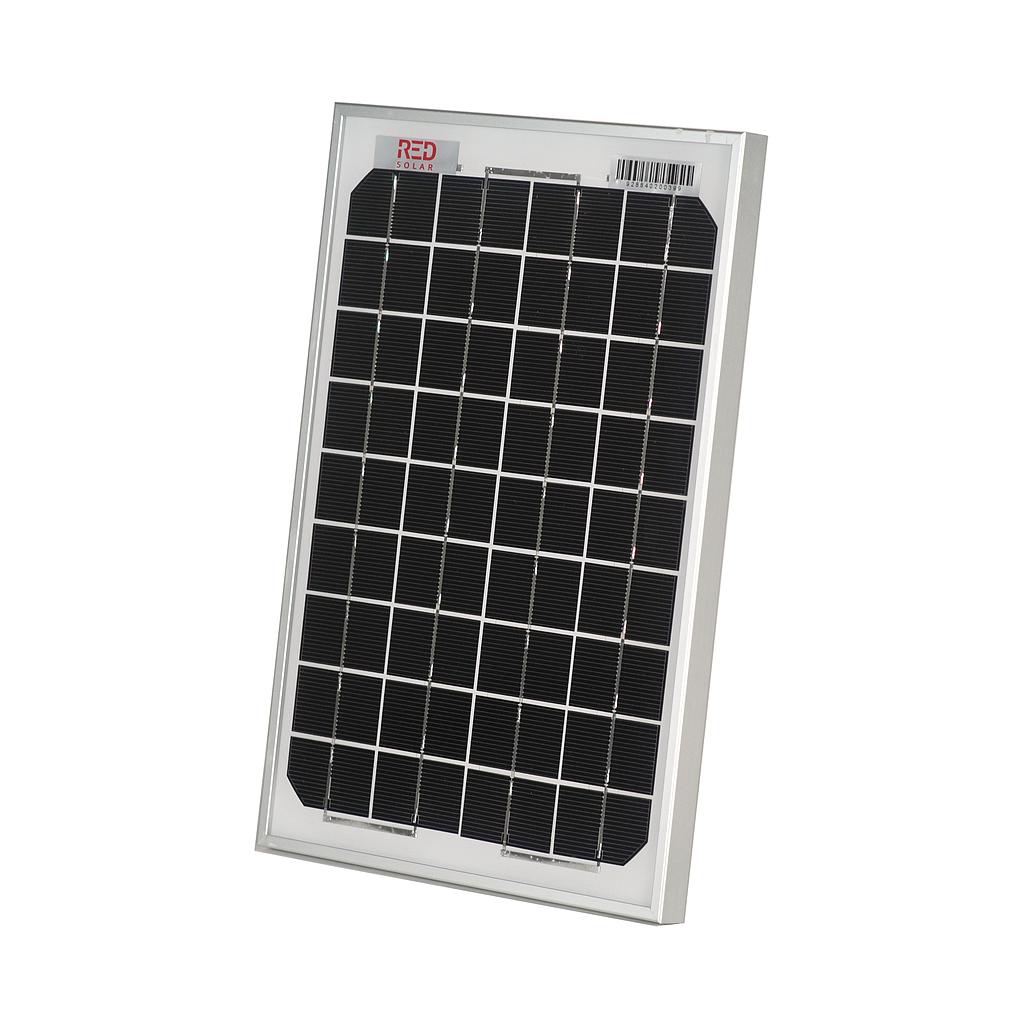 Panel solar 10W monocristalino SPH10SP-M (345x240x18mm) SUNPATH - RED SOLAR