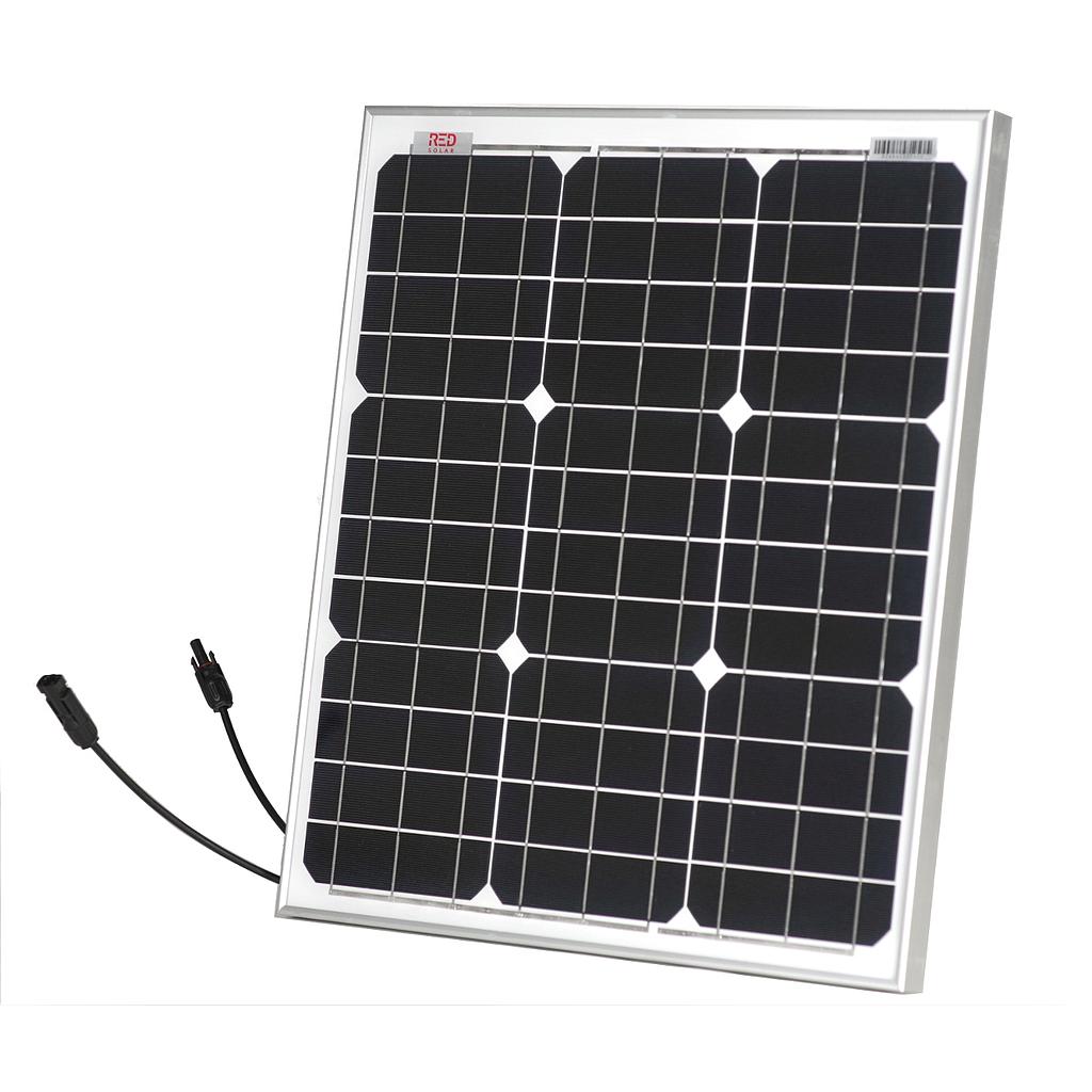 Panel solar 40W monocristalino  SPH40SP-M (550x505x25mm) SUNPATH - RED SOLAR