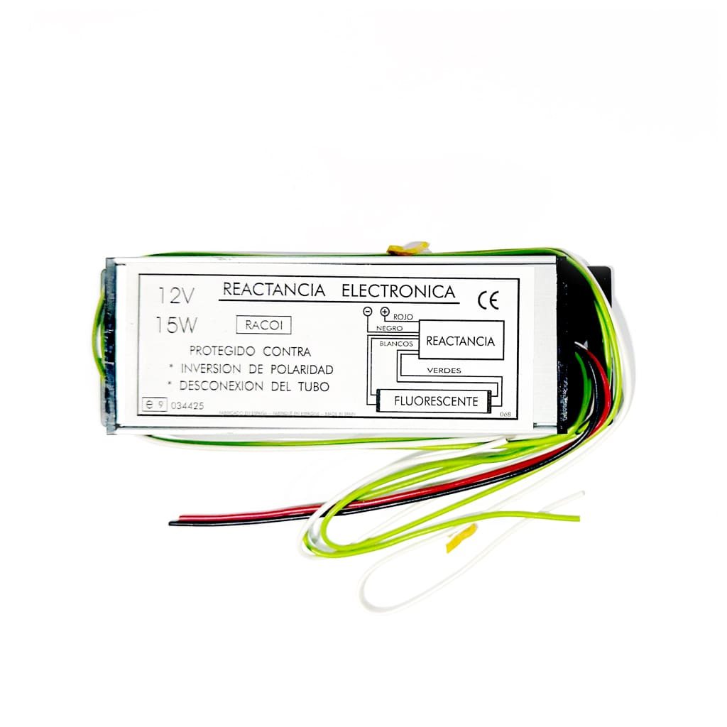 [LIG013] Electronic ballast 12V 15W - TECHNO SUN