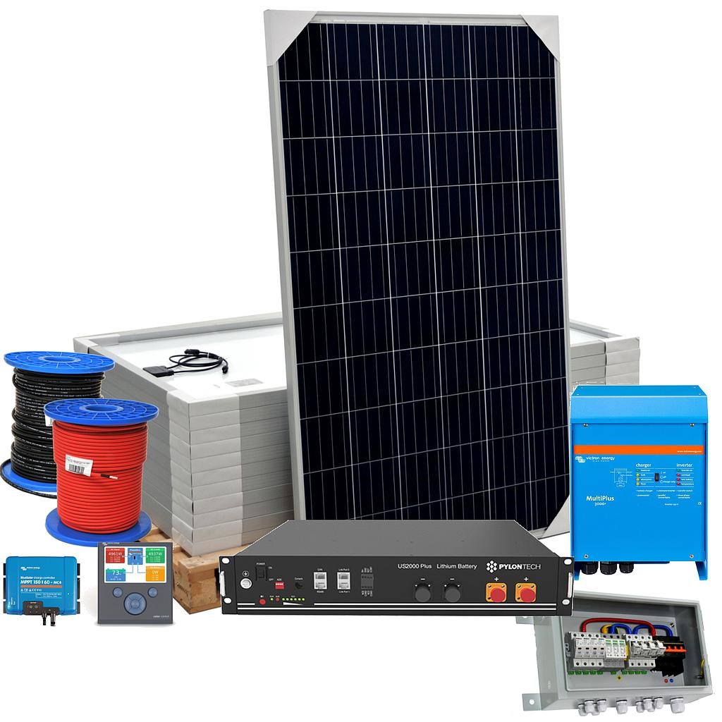 Off-grid kit SolarPack OGPL Victron + Pylontech