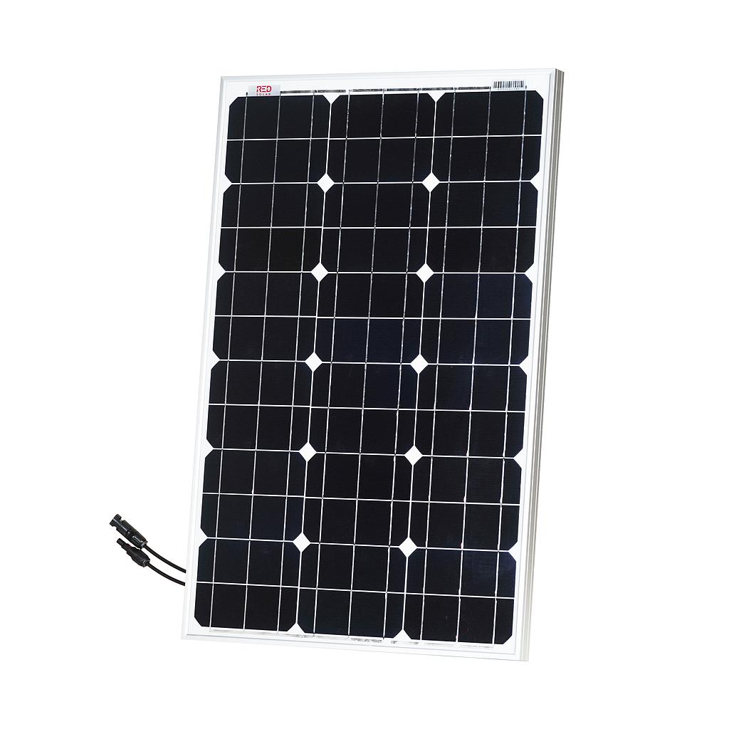 60W Monocrystalline Solar Panel | RED60-36M | 545x674x30mm QUASAR2 | RED SOLAR   