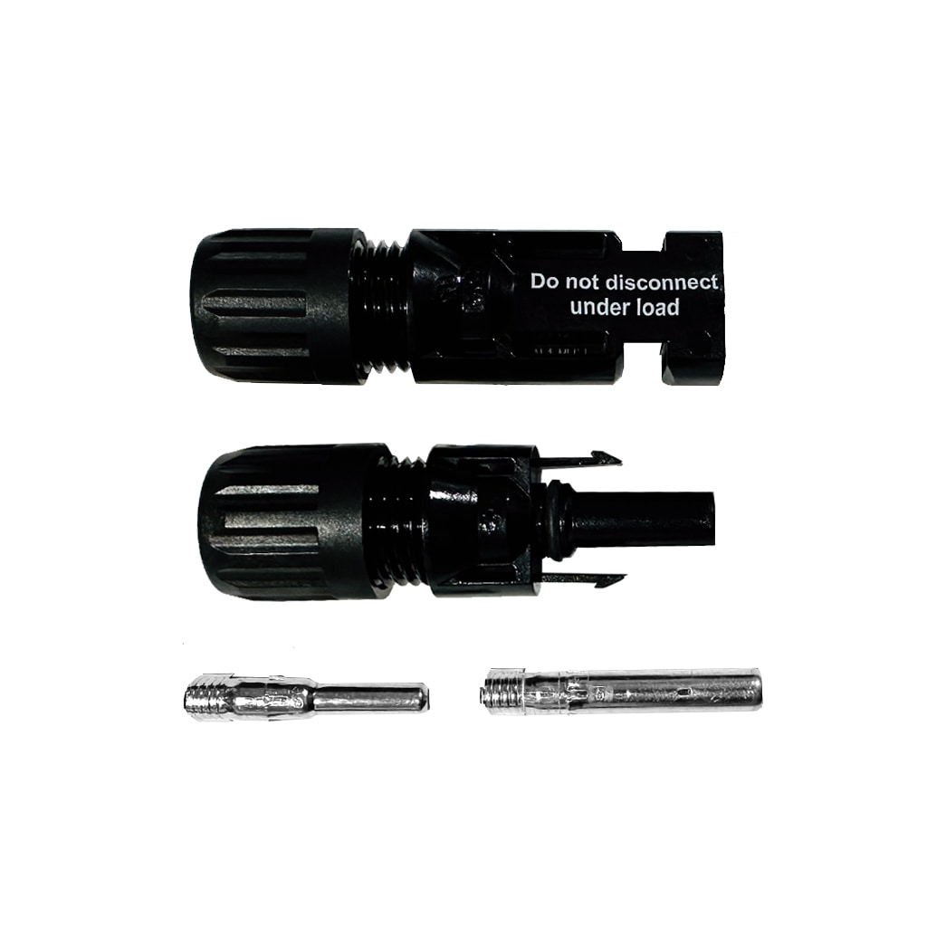 [ELE337] ELECSUN | Conectores FV H+M | 6mm | 1500V | Tipo MC4 | 1 pareja