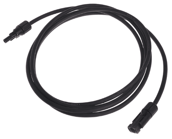 [ACC394] DC extension cable - Provides a 2 meters DC extension cables to the
QS1 to address multiple roof lay-outs - APSystems