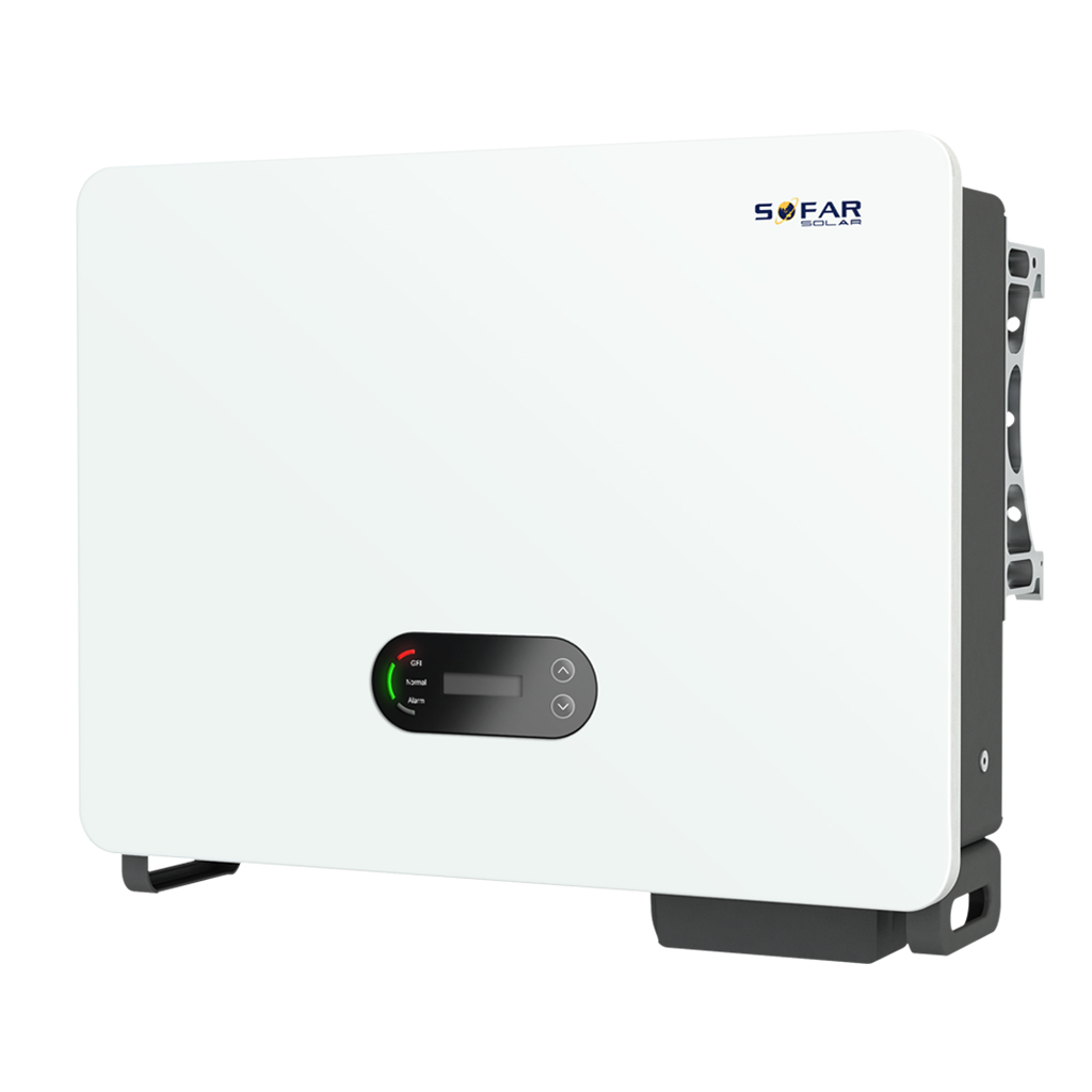 Inversor de red trifásico | 60kW | 32A | 6 MPPT | 500V-580V | 1100V | 60KTLX-G3 | SOFAR