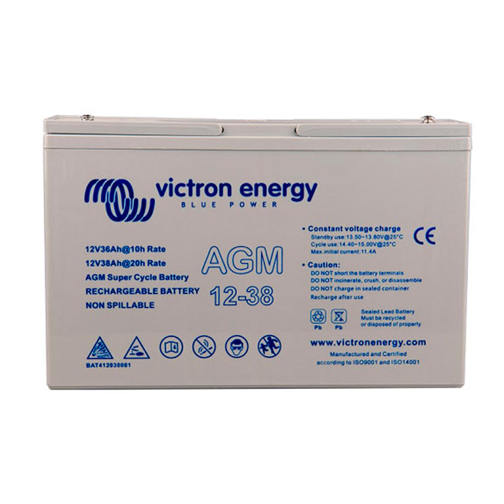 [BAT412038081] [BAT412038081] 12V/38Ah AGM Super Cycle Batt. (M5) - VICTRON ENERGY