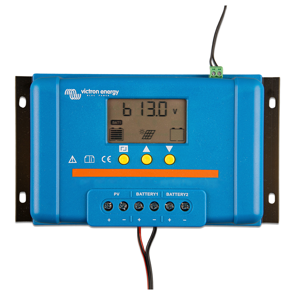 [SCC010010050] BlueSolar PWM-LCD&amp;USB 12/24V-10A - VICTRON ENERGY