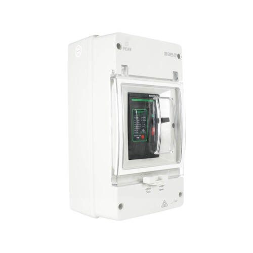 [ELE0150] Disyuntor magnetotérmico con caja BDM-125 | DC125Amp | 500V | IP65 | Protección string | BENY