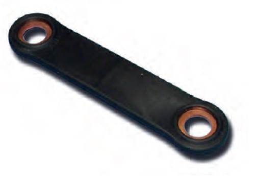 Conector rígido para baterías pletina cobre | 20x2x61mm | M10 - BatVolt