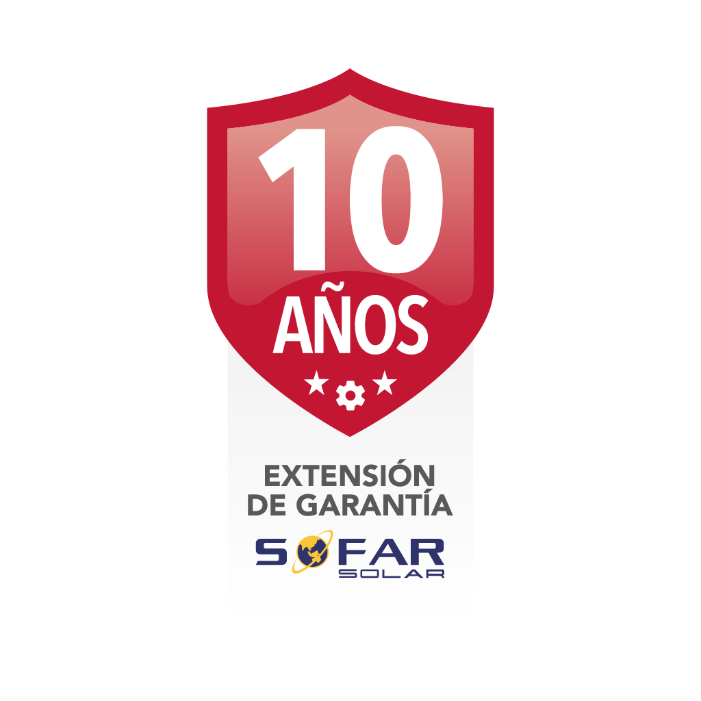 Extensión de garantía de 10 años de 50000-70000TL | SOFAR