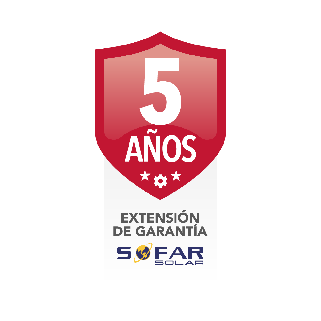 [ACC0186] Extensión de garantía de 5 años de HYD 3000-6000-ES | SOFAR