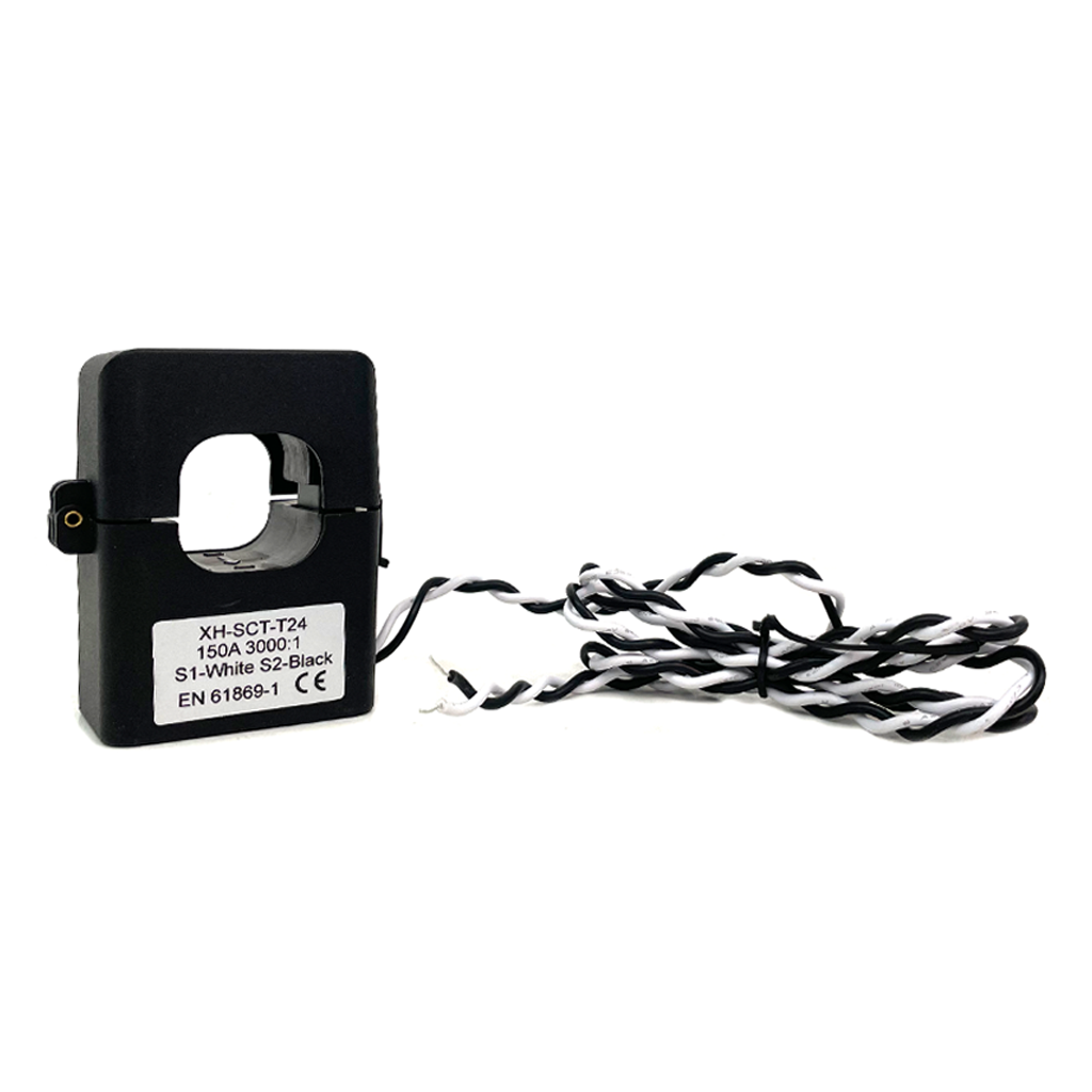 [ACC1850] Pinza, toroidal, sensor de corriente 150A con 3000:1 con cable twist blanco y negro