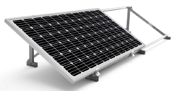 1x03 09H2-15 Soporte inclinado abierto, horizontal para 2 paneles  < 2279x1150 mm en 1 fila - Serie SU - TECHNO SUN