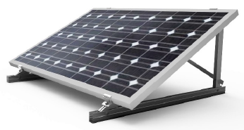 Soporte inclinado abierto para cubierta plana, 1 módulo horizontal. Módulo < 2279x1150 mm - Serie SU - TECHNO SUN