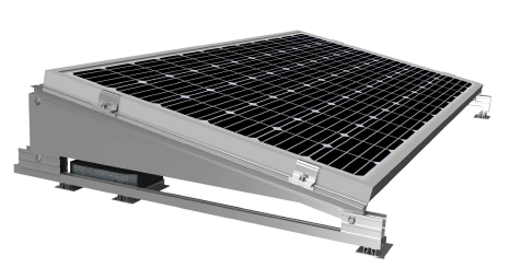 29H(1F1M)-10 Soporte inclinado lastrado para cubierta plana, horizontal - Serie SU