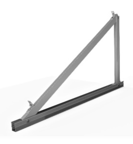 TR11V 30° (10 uds.) Triángulo cerrado para cubierta metálica, vertical - Serie SU - TECHNO SUN