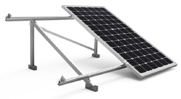 1x02 09VPS1-15 Soporte inclinado abierto, vertical para 2 paneles  < 2279x1150 mm en 1 fila - Serie SU