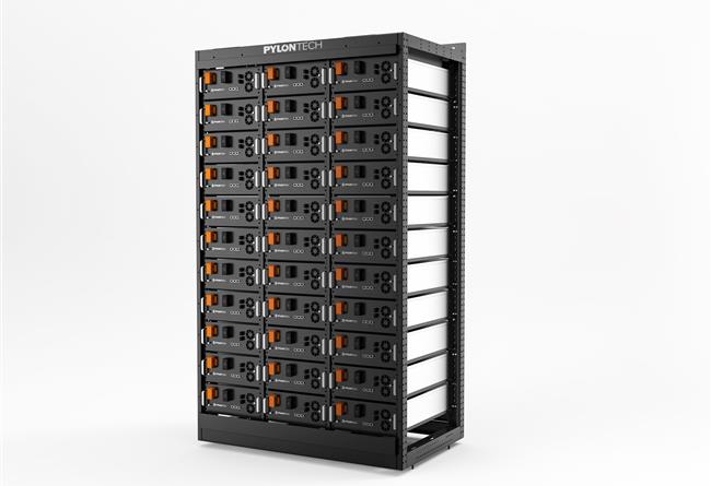 [LIT0628] Lithium battery HV | 119kWh 1C | 21 modules HM3A180 | BMS | MBMS | Cables | Rack enclosure | M3A180-119 | PYLONTECH