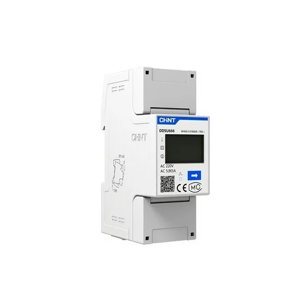 [DDSU666-D-CT] Solax Chint DDSU666-D-CT 80A 1PH Meter medida indirecta, incluye CT | Solax Power