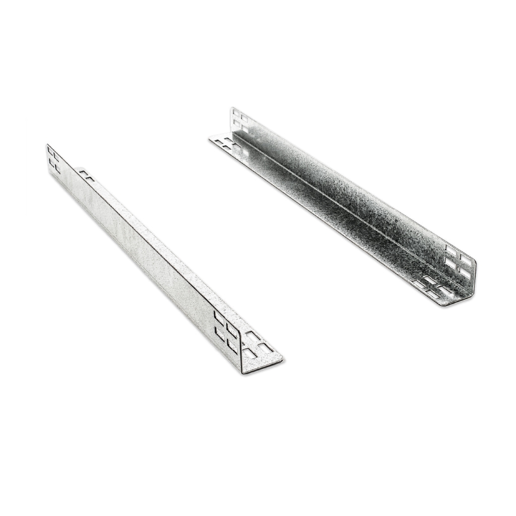 [ACC2372] Solitia Elecsun-Bm Pareja de soportes angulares para armarios de fondo 600 fijación lateral