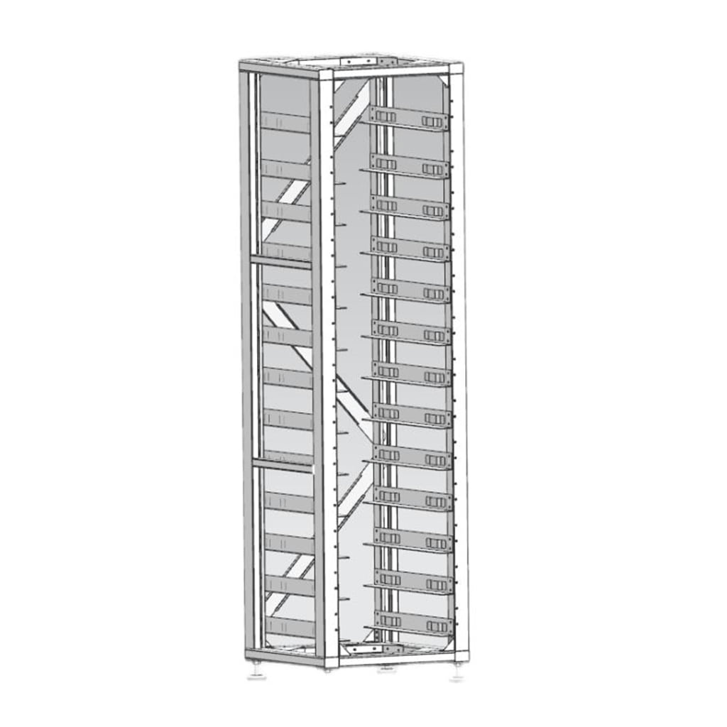 [ELE0860] Deye armario rack hasta 12 unidades para BOS-G