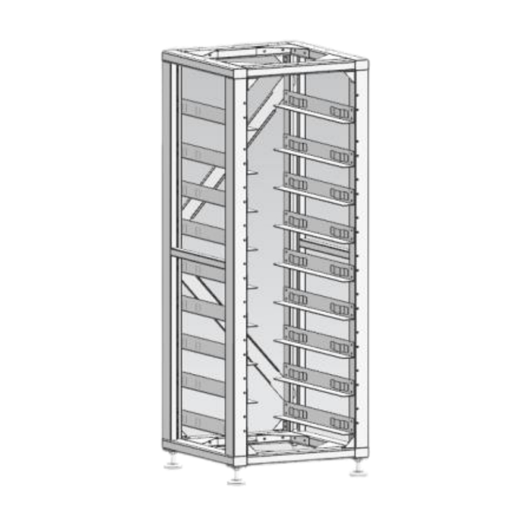 [ELE0861] Deye armario rack hasta 8 unidades para BOS-G