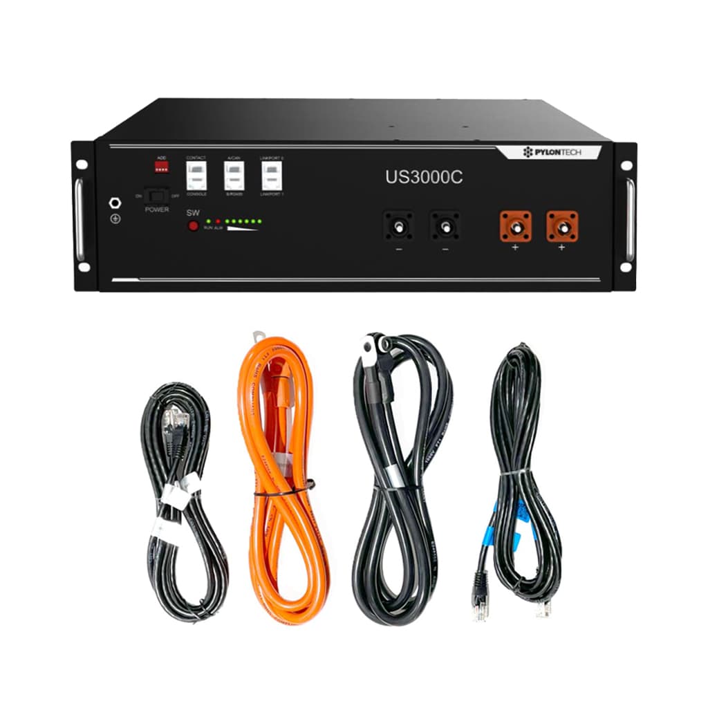 [LIT0776] Kit Pylontech US3000C + cable pack