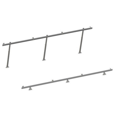 [AIR02-TS-D2-AM35] AIR02-TS-D2-AM35 [1x2] Adjustable anodized tilted structure 20o/45o for 2 vertic