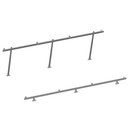 AIR02-TS-D2-AM35 [1x2] Adjustable anodized tilted structure 20o/45o for 2 vertic