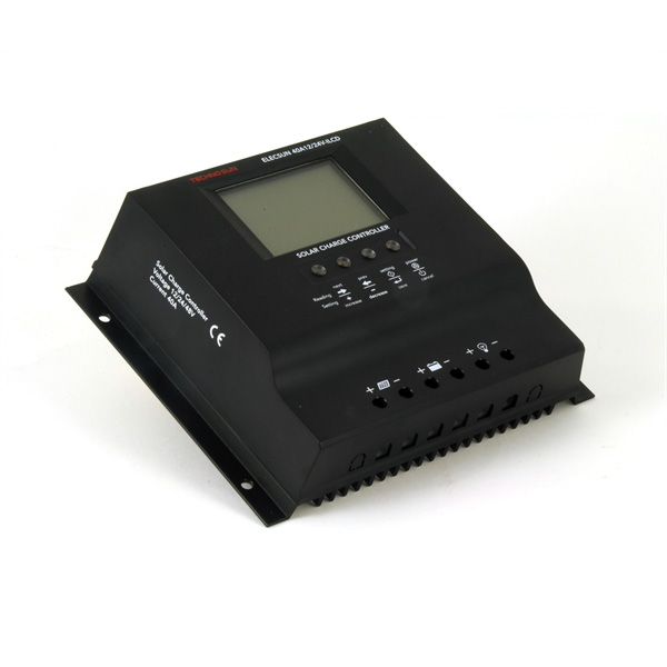 [CHA054] Regulador PWM 40A-12/24V ELECSUN display LCD e interruptor - TECHNO SUN