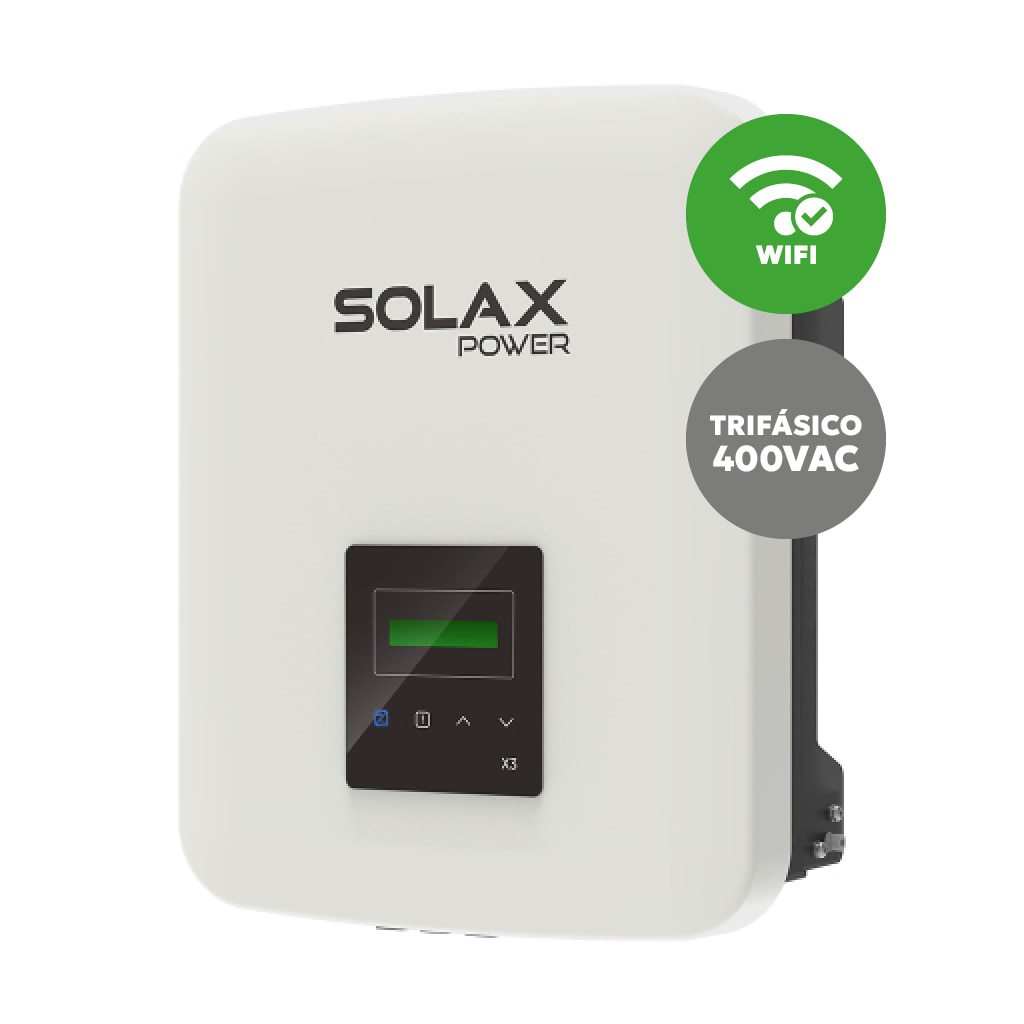 [GRI0851] Solax Power X3-MIC-5K-G2 5000W 3PH 16A 2MPPT 120-980V (Incluye WiFi)
