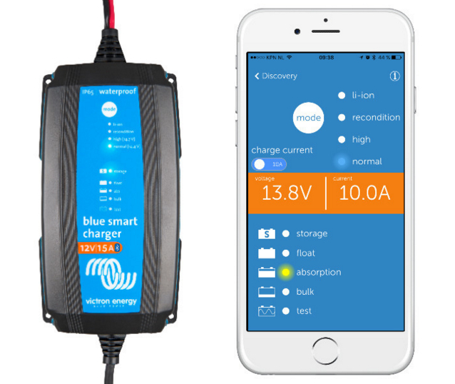 [BPC121531064R-LN] Blue Smart IP65 Charger 12/15(1) 230V CEE 7/17 Retail - VICTRON ENERGY (like new)