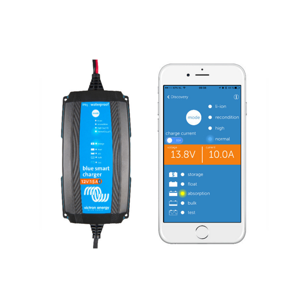 [OCA-BPC121531064R-LN] [OCA]Blue Smart IP65 Charger 12/15(1) 230V CEE 7/17 Retail - VICTRON ENERGY (like new)