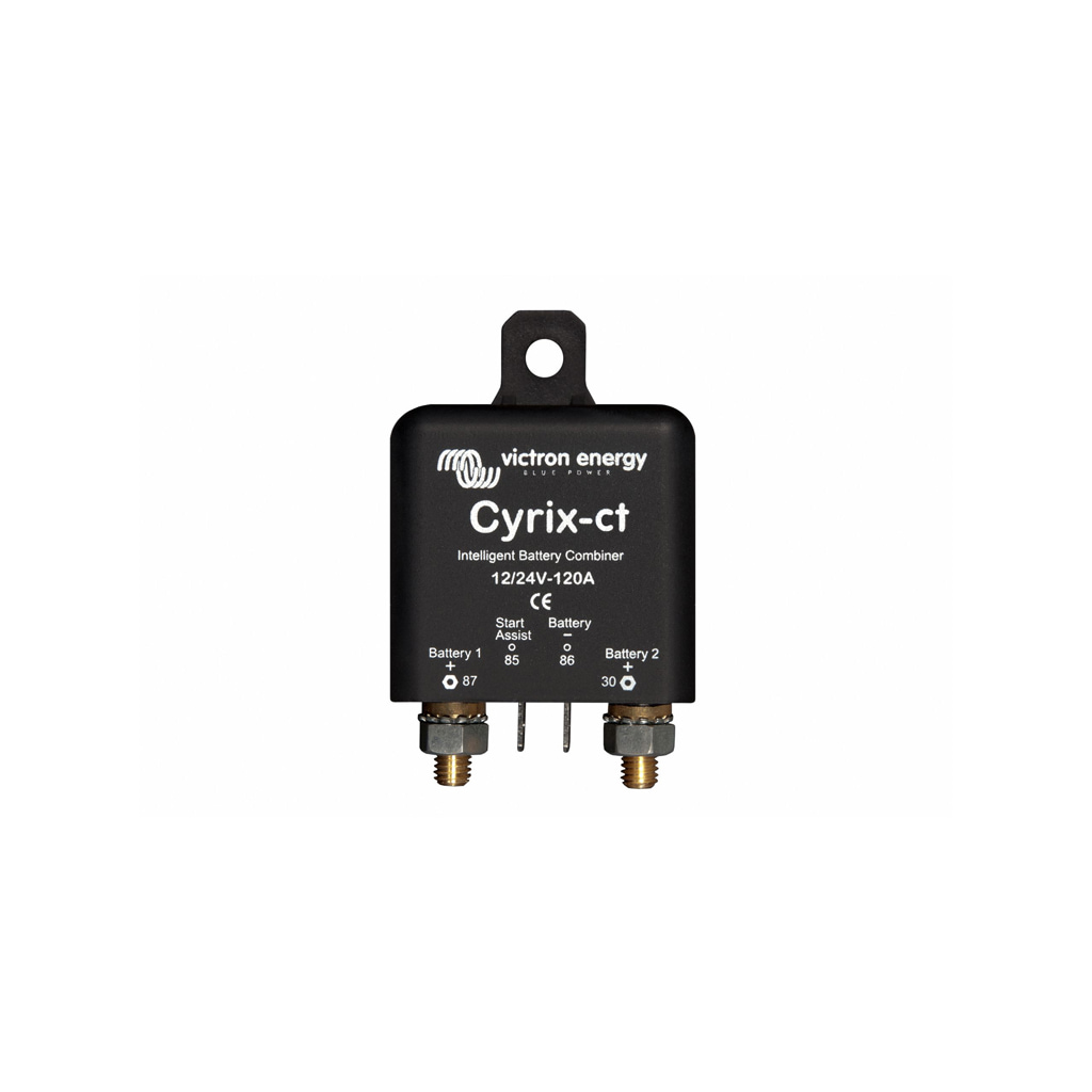 [OCA-CYR010120011R-LN] Cyrix-ct 12/24V-120A intelligent battery combiner Retail - VICTRON ENERGY (Like new)